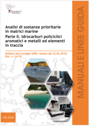 Linee Guida sulle analisi di sostanze prioritarie in matrici marine | Parte II Linee Guida sulle analisi di sostanze prioritarie in matrici marine | Parte II