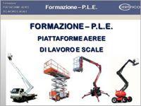 Piattaforme di Lavoro Elevabili - P.L.E. Piattaforme di Lavoro Elevabili - P.L.E.