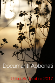Ultimi Documenti abbonati | Settembre 2017 Ultimi Documenti abbonati | Settembre 2017