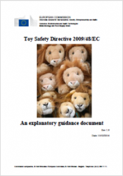 Guidance document on the application of Directive 2009/48/EC on the Safety Toys - Rev. 1.9 2016 Guidance document on the application of Directive 2009/48/EC on the Safety Toys - Rev. 1.9 2016