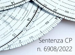 Cassazione Penale Sez. 1 del 25 febbraio 2022 n. 6908 Cassazione Penale Sez. 1 del 25 febbraio 2022 n. 6908