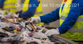 Delibera n. 1 del 10 marzo 2021 