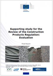 Revisione del regolamento prodotti da costruzione (CPR) Revisione del regolamento prodotti da costruzione (CPR)