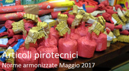 Norme armonizzate Direttiva articoli pirotecnici maggio 2017 Norme armonizzate Direttiva articoli pirotecnici maggio 2017