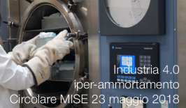 Circolare MISE 23 maggio 2018 | Industria 4.0 iper-ammortamento Circolare MISE 23 maggio 2018 | Industria 4.0 iper-ammortamento