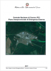 Piano Emergenza Esterno Centrale Nucleare di Caorso
