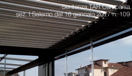 Sentenza TAR Campania, sez. I Salerno, del 16 gennaio 2017 n. 109