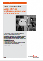 Dispositivi di protezione manipolati sulle macchine Dispositivi di protezione manipolati sulle macchine