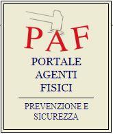 Portale Agenti Fisici - INAIL Portale Agenti Fisici - INAIL