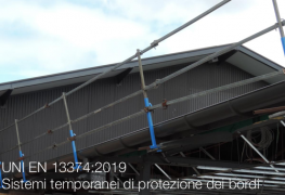 UNI EN 13374:2019 | Sistemi temporanei di protezione dei bordi 
