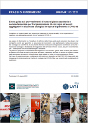 UNI/PdR 113:2021 | Linee guida convegni in sicurezza biologica