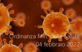 Ordinanza Min. della Salute del 04 febbraio 2022