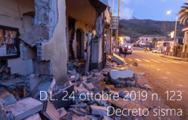 D.L. 24 ottobre 2019 n. 123