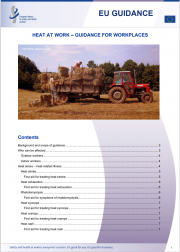 Heat at work - Guidance for workplaces