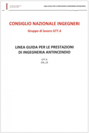 Linea guida per le prestazioni di ingegneri antincendio