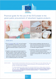 Guida pratica uso Ecolabel UE nei GPP: prodotti assorbenti