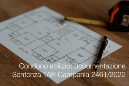 Sentenza TAR Campania, Salerno, Sez. I n. 2461 del 26.09.2022 