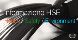 Informazione HSE Certifico: seguici sui Social Informazione HSE Certifico: seguici sui Social
