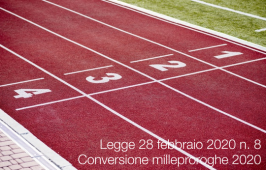 Legge 28 febbraio 2020 n. 8