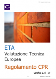 Regolamento CPR: norme armonizzate ed EAD (ETA)