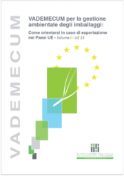 Vademecum per la gestione ambientale degli imballaggi Vademecum per la gestione ambientale degli imballaggi