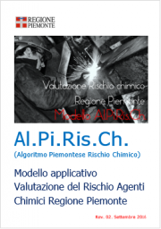 Al.Pi.Ris.Ch.: il nuovo modello Valutazione rischio chimico - RP Al.Pi.Ris.Ch.: il nuovo modello Valutazione rischio chimico - RP