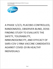 Pzifer: A Phase 1/2/3 Study to Evaluate Vaccine COVID-19 Pzifer: A Phase 1/2/3 Study to Evaluate Vaccine COVID-19