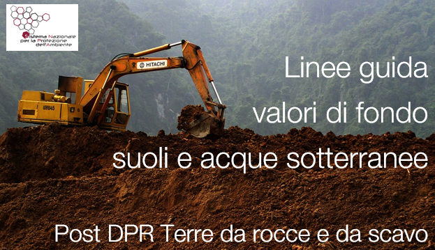 Linee guida Valori suoli acque Delibera SNPA