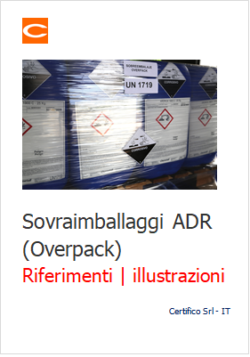 Sovraimballaggi ADR Riferimenti illustrazioni