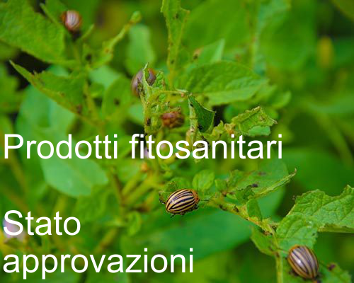 Prodotti fitosanitari approvazioni