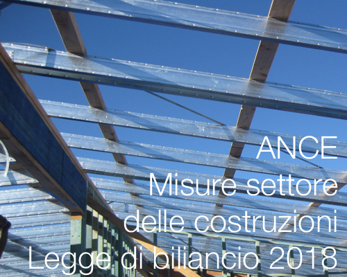 ANCE analisi legge di bilancio 2018