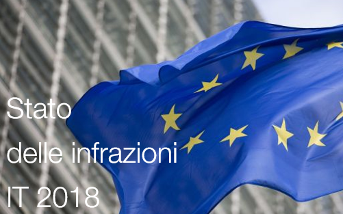 Stato infrazioni IT 2018