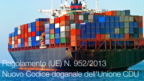 Regolamento UE n  952 2013