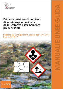 Piano monitoraggio SVHC