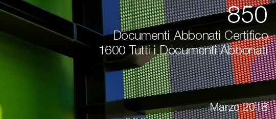 Documenti Abbonati Certifico: n. 850 | Marzo 2018