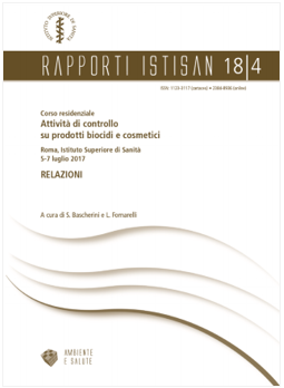 Rapporto ISTISAN 18 4