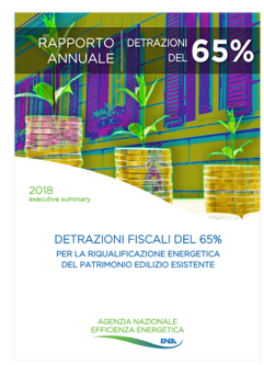 Rapporto annuale ENEA detrazioni 65