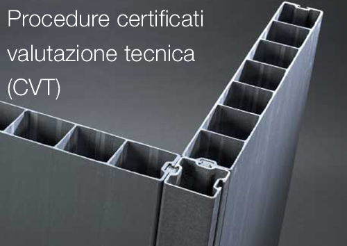 Procedure certificati valutazione tecnica CVT