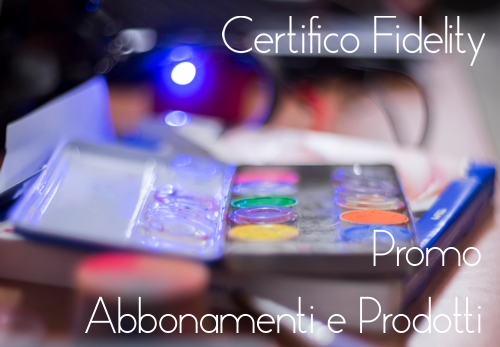 Abbonamenti e Prodotti Certifico: Promo Clienti Fidelity