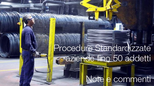 Procedure standardizzate 50 addetti