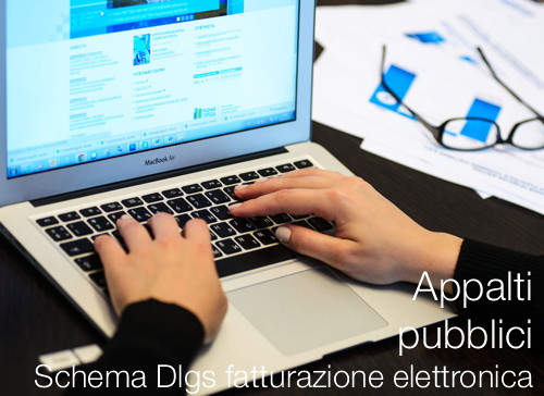 Schema Dlgs fatturazione elettronica negli appalti pubblici