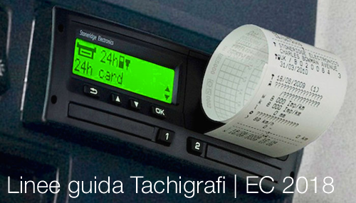 Linee guida Tachigrafi EC 2018