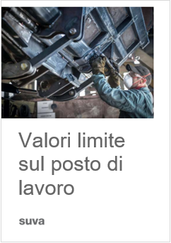 Valori limite sul posto di lavoro