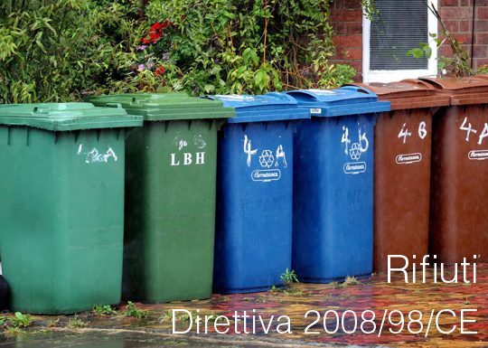 direttiva 2008 98 CE Rifiuti