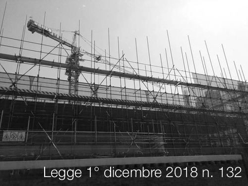 Legge 1  dicembre 2018 n  132