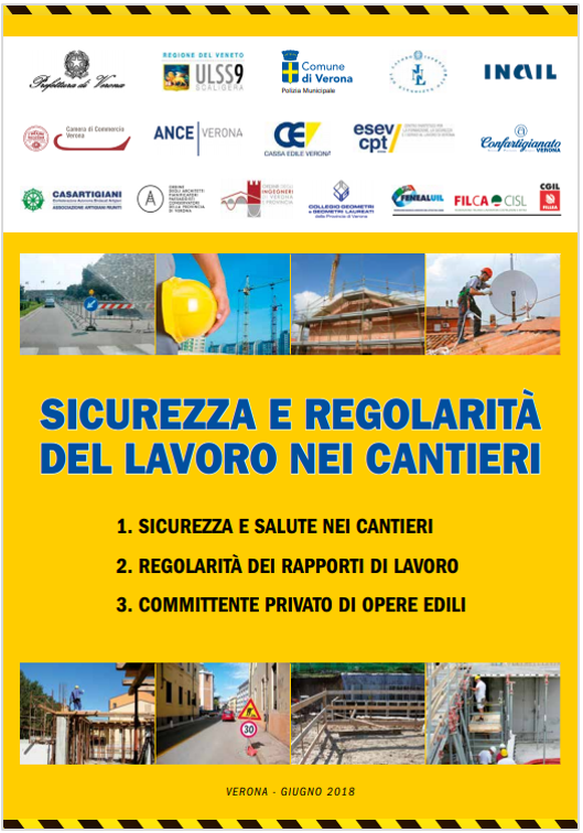 Manuale sicurezza e regolarit  del lavoro nei cantieri