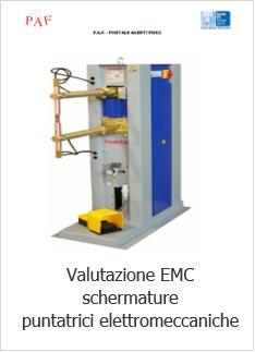 Valutazione EMC schermature puntatrici elettromeccaniche