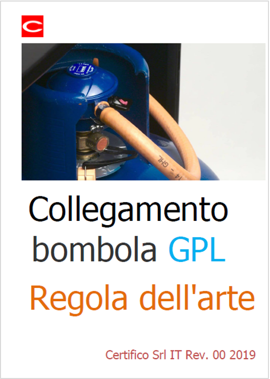 Collegamento bombola GPL   Regola dell Arte