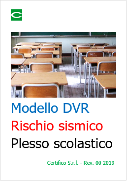 DVR sismico plesso scolastico