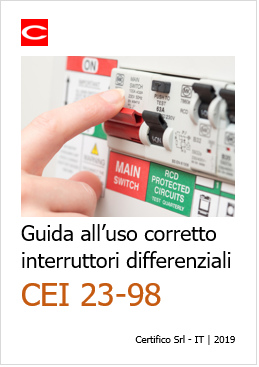 Guida uso corretto interruttori differenziali CEI 23 98